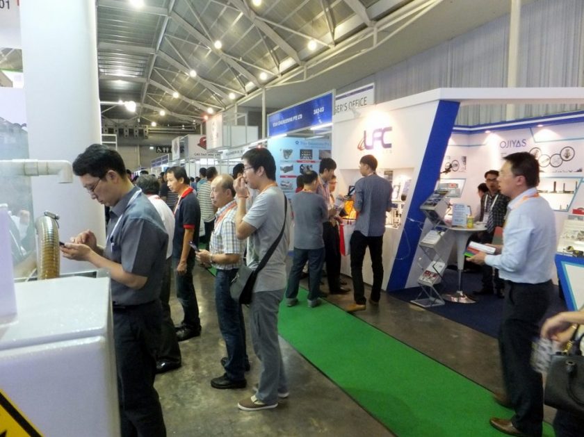 Titanium Metal Supplier Booth in Singapore Expo